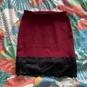 Tight skirt or underneath slip